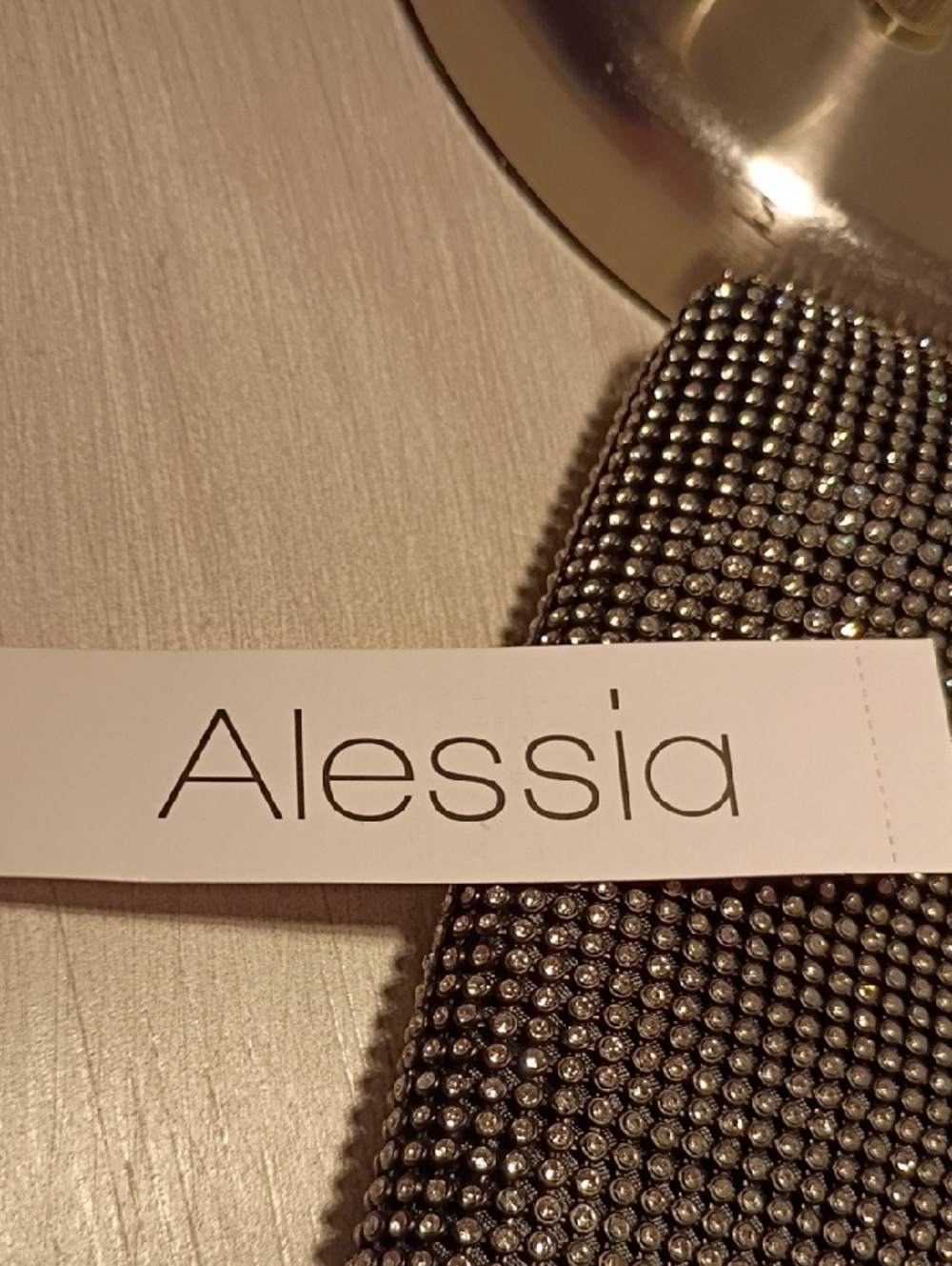 Alessia Rhinestone Bag - Picture 2 of 12